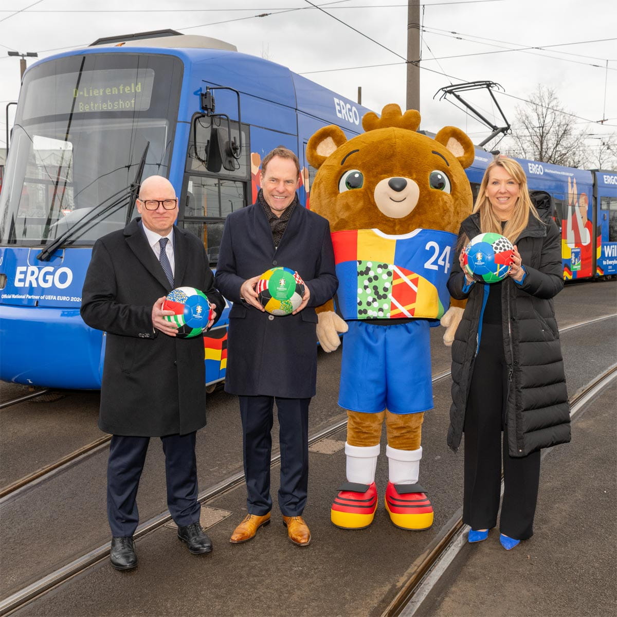 Weichen auf Vorfreude - UEFA EURO 2024™ in Düsseldorf